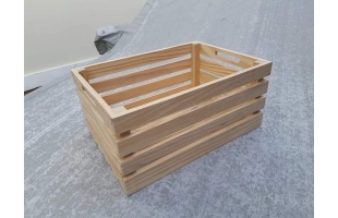 Thùng gỗ thông  KT 18x26x40cm